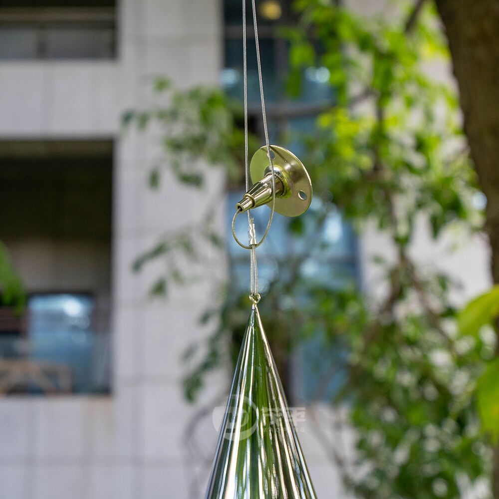 Bedroom Living Room Modern Hanging Water Drop Stainless Steel Sculpture For Home Decor Luxury MP-I0004 - Image 3