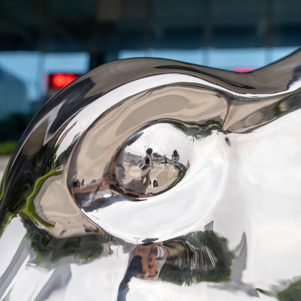 Stainless Steel Octopus Sculpture for Hotel Entrance | Luxury Metal Art - Image 6