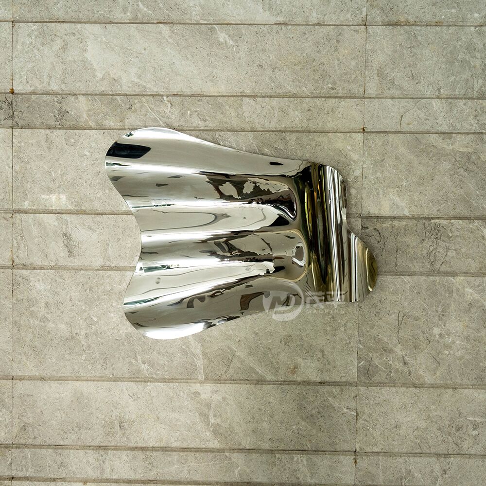 Home Wall Decoration Accessories Stainless Steel Sculpture Modern Art MP-W0006