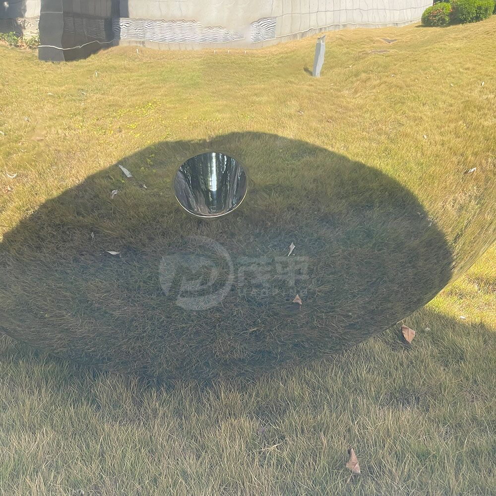 Creative Pupil Shape Sphere Mirror Stainless Steel Ball - Image 4
