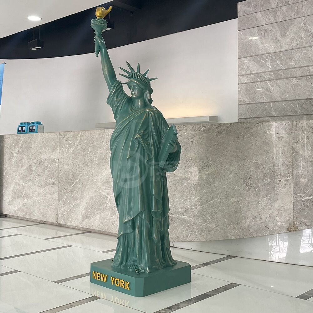 Interior Decor New York Fiberglass Resin Souvenir Art Decoration Sculpture Statue Of Liberty - Image 2