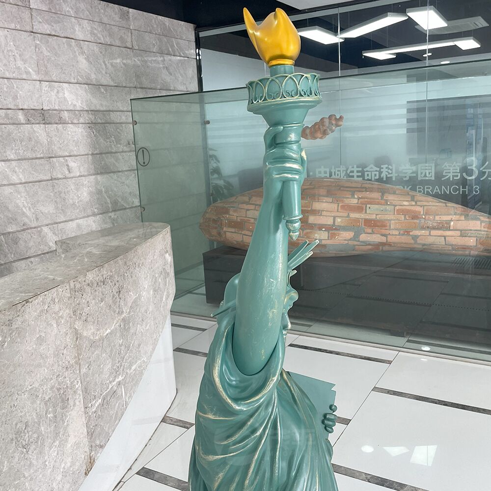 Interior Decor New York Fiberglass Resin Souvenir Art Decoration Sculpture Statue Of Liberty - Image 5