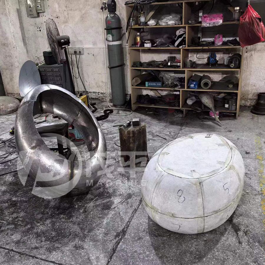 Creative stainless steel coffee table - Image 2