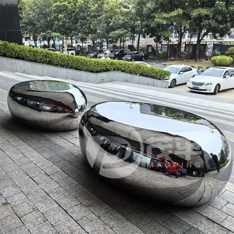 Creative stainless steel coffee table - Image 3