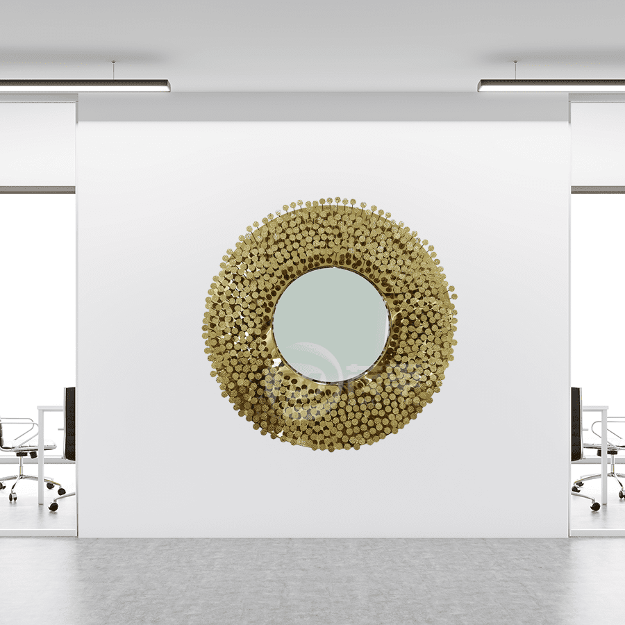 Creative metal art nail sculpture for wall decoraion - Image 2