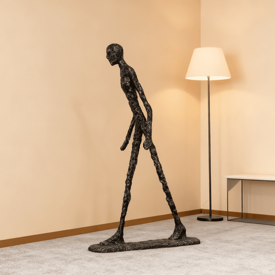 Walking Man Sculpture 5