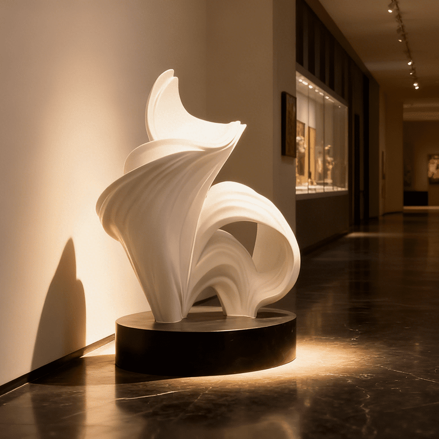 Abstract fiberglass sculputre251121-1