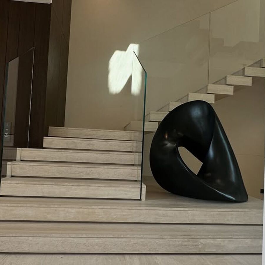 Contemporary Organic Metal Sculpture for Luxury Interiors - Image 5