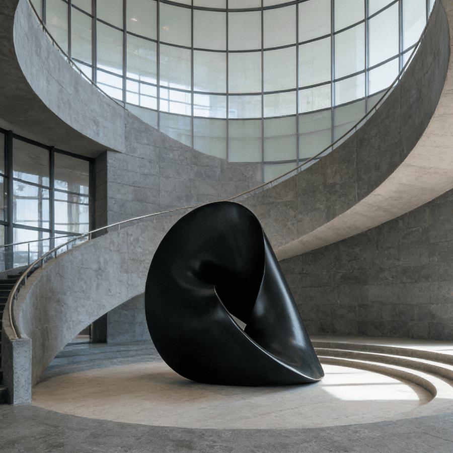 Organic Metal Sculpture 4