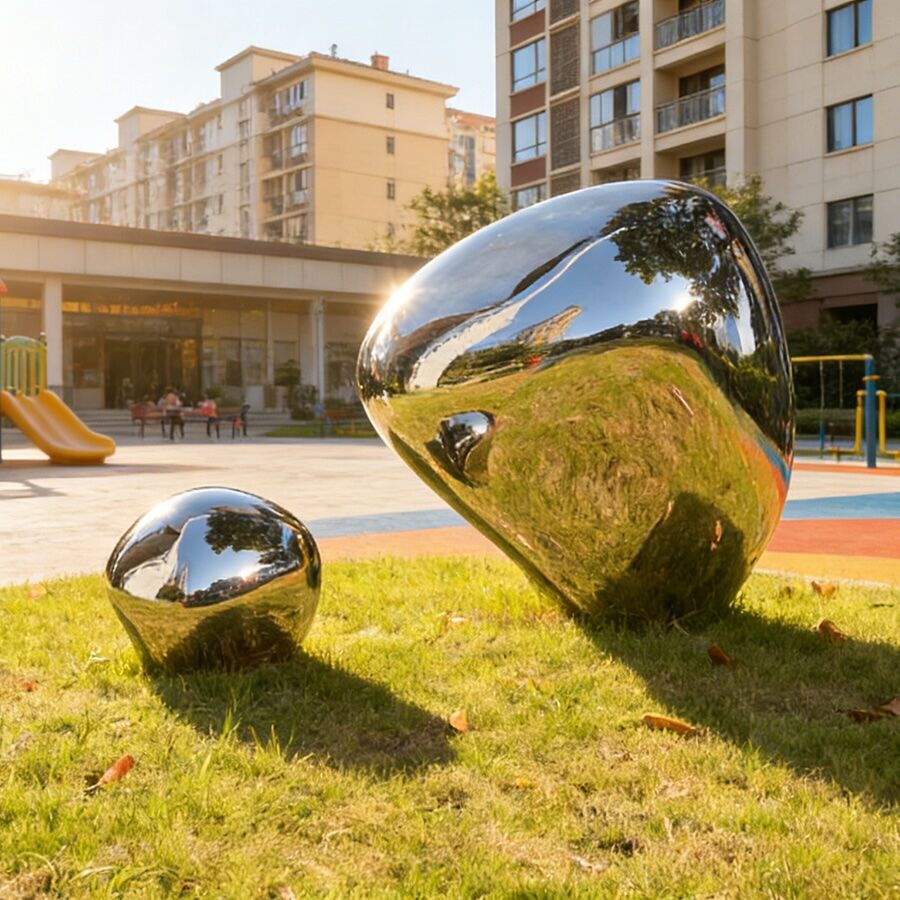 River Stone Sculptures 4C