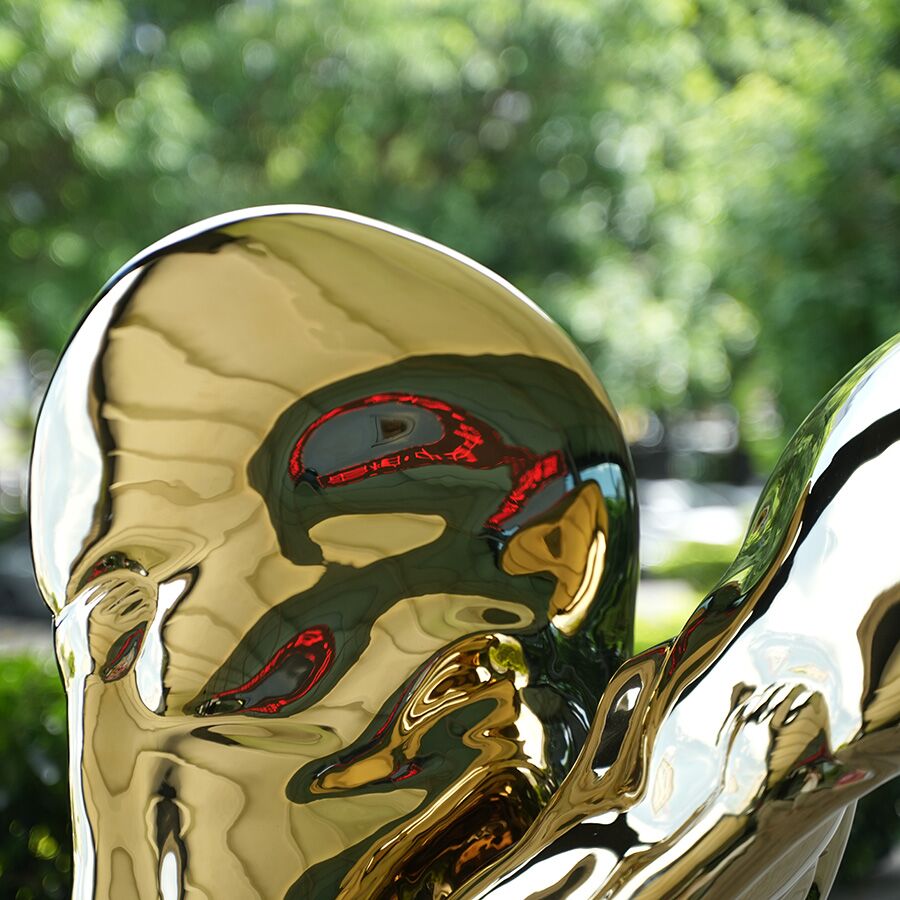 Steel Angel Sculpture 3