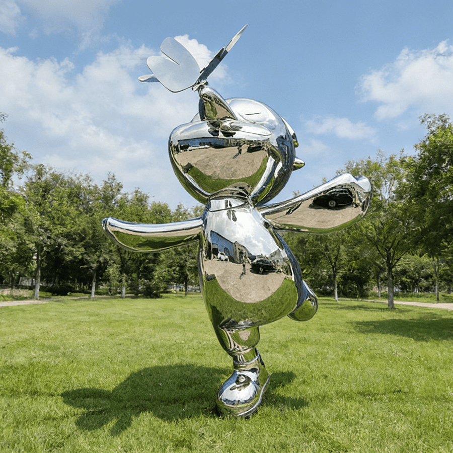 Cartoon Sculpture for Urban Plaza-4