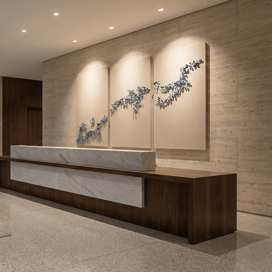 Wall Sculpture for Office & Commercial Spaces 4